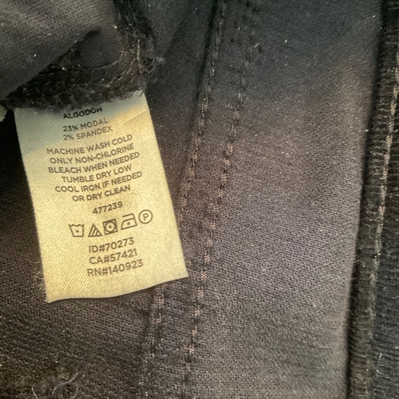 Loft Navy Bootcut Stretch Cords, Curvy size 4 - Picture 4 of 7